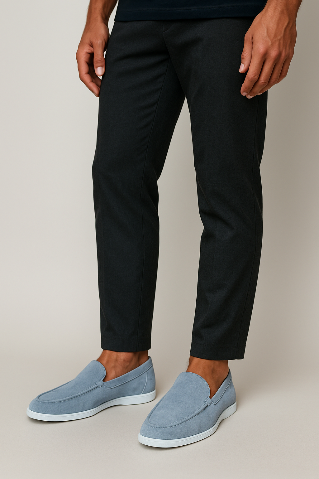 Elegant suede loafers