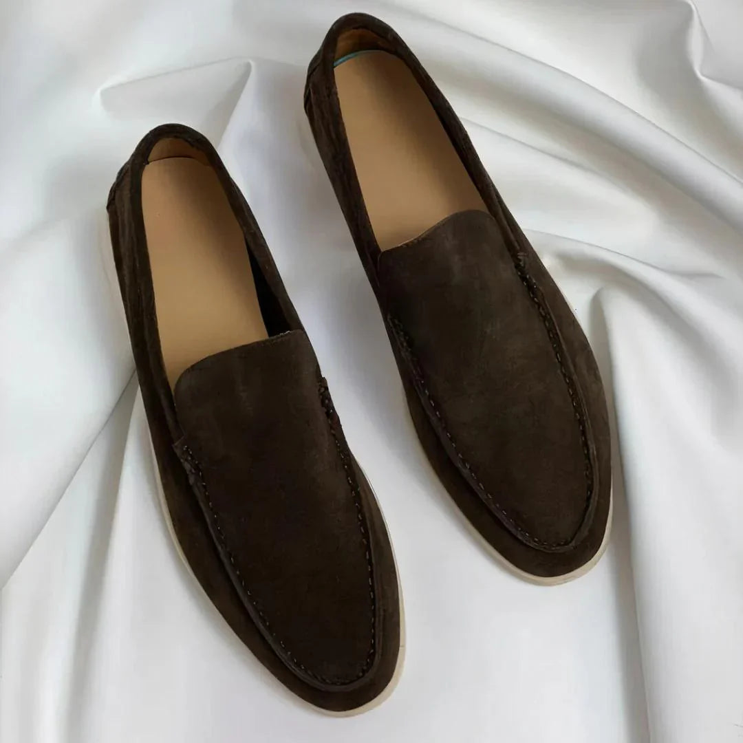 Elegant suede loafers