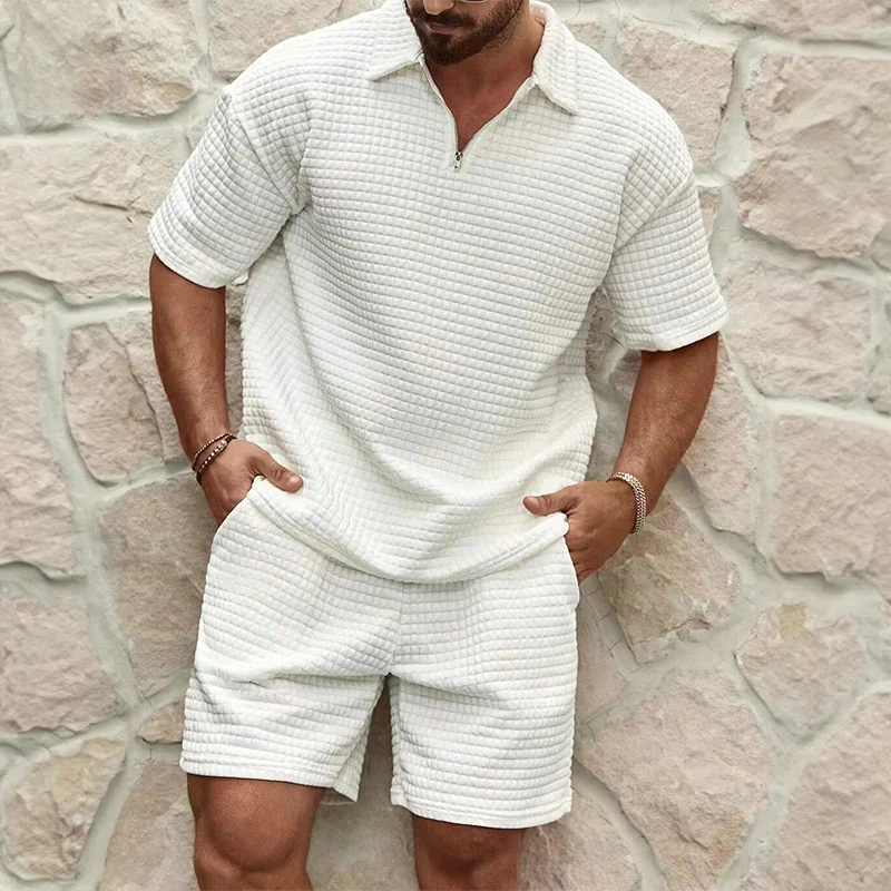 Albert - Waffle Knit Loungewear Set