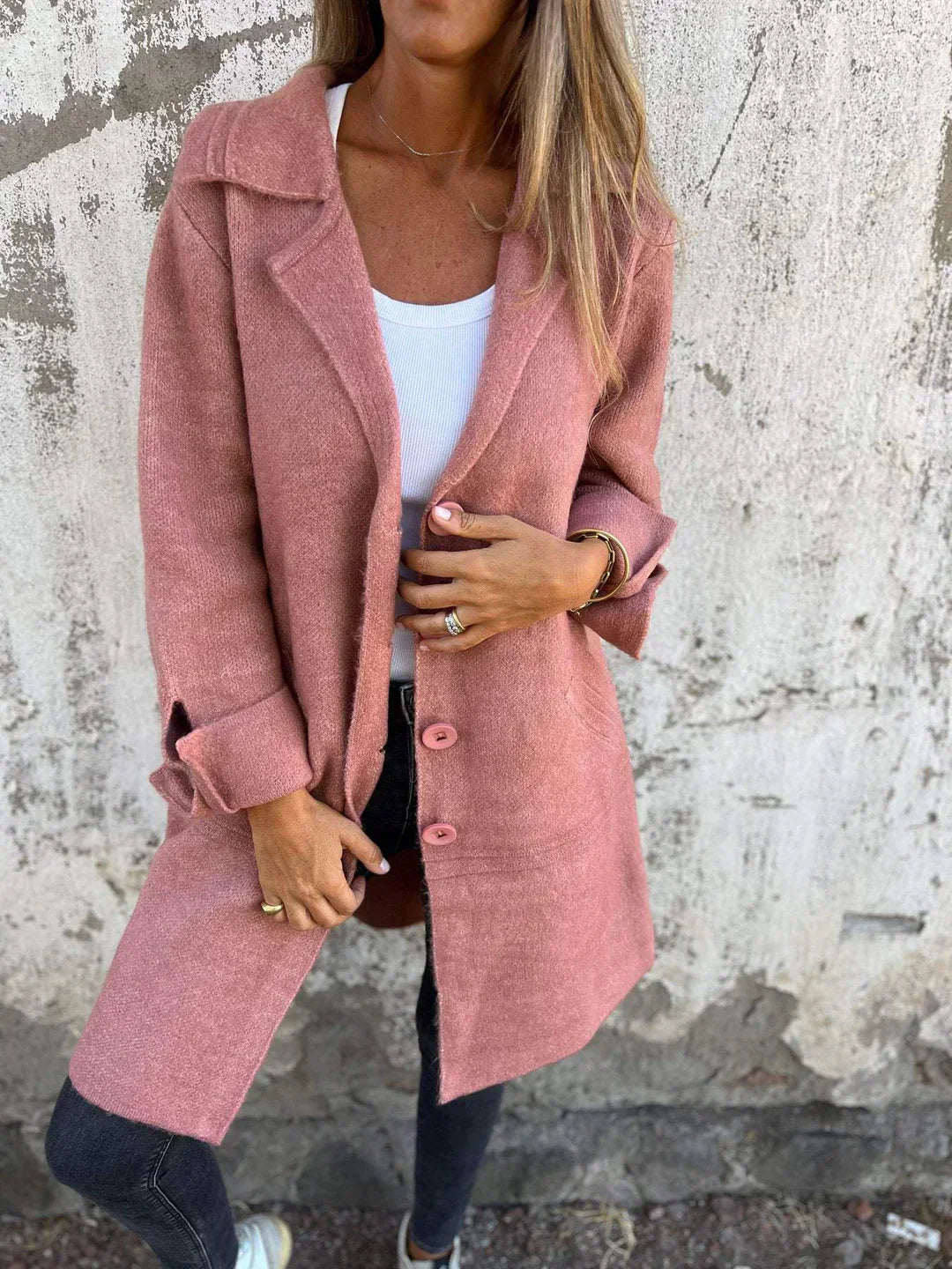 Bella – Buttoned Blazer Jacket