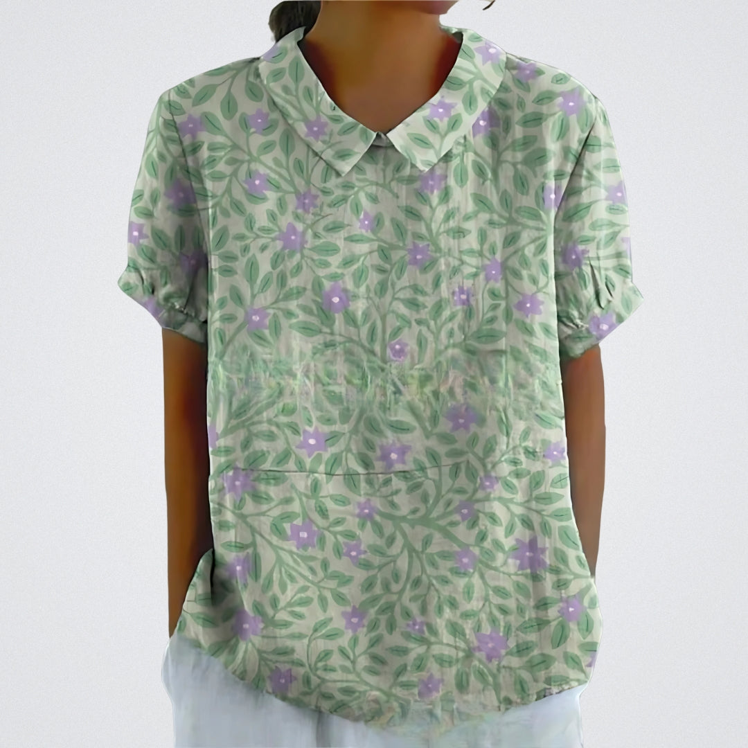 LINA | Floral Blouse