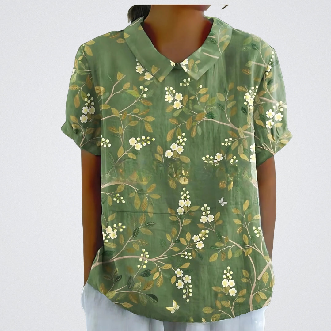 LINA | Floral Blouse