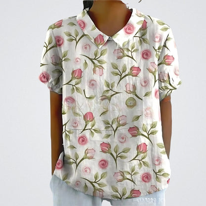 LINA | Floral Blouse