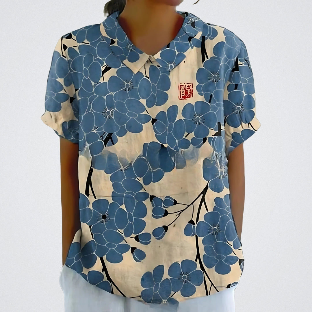 LINA | Floral Blouse