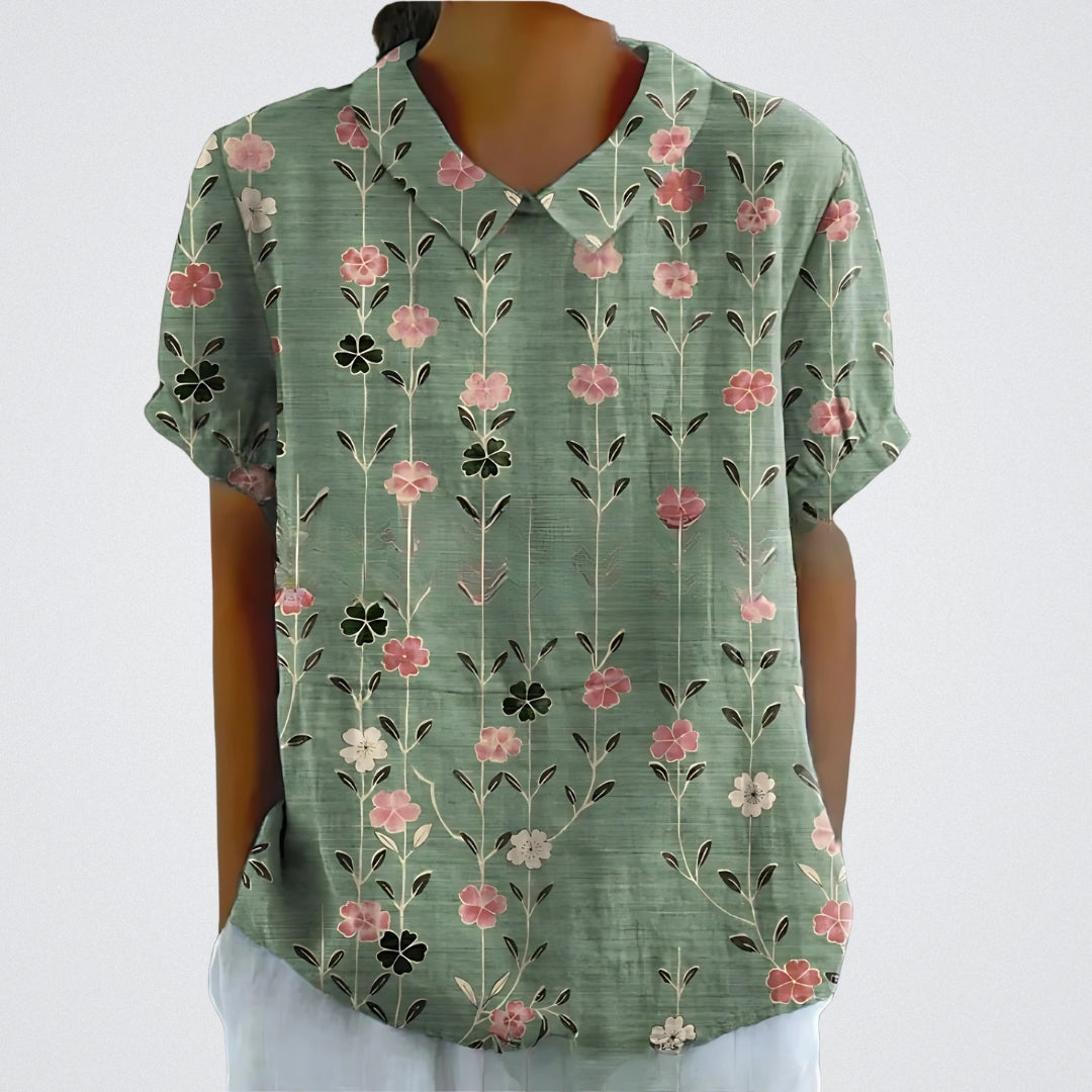 LINA | Floral Blouse