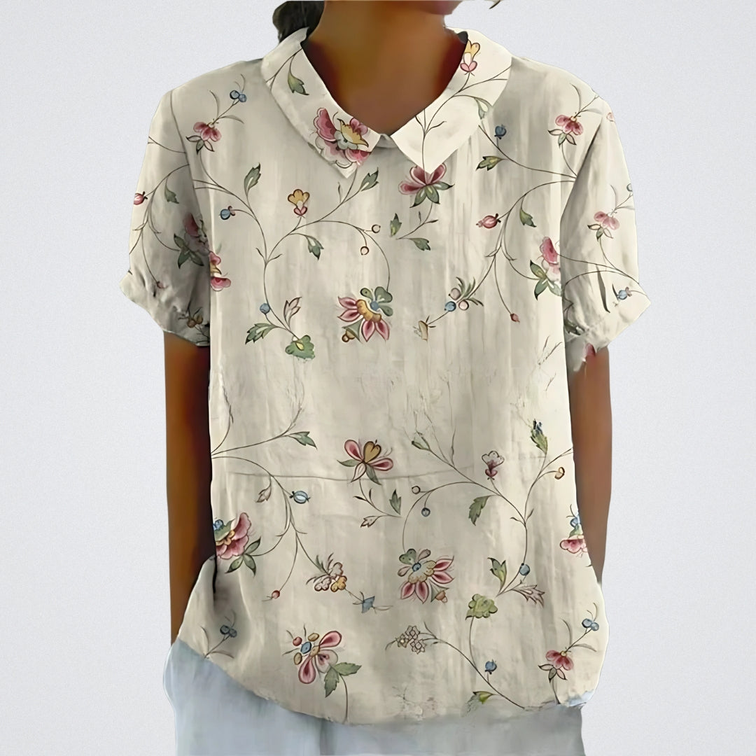 LINA | Floral Blouse