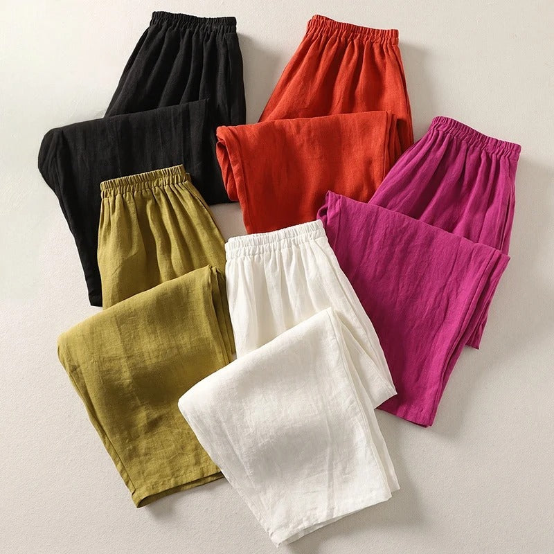 Lena – Airy and Elegant Linen Pants
