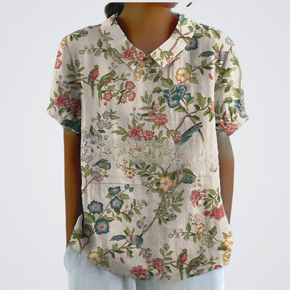 LINA | Floral Blouse
