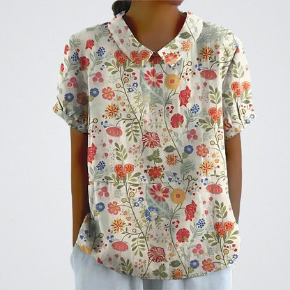 LINA | Floral Blouse