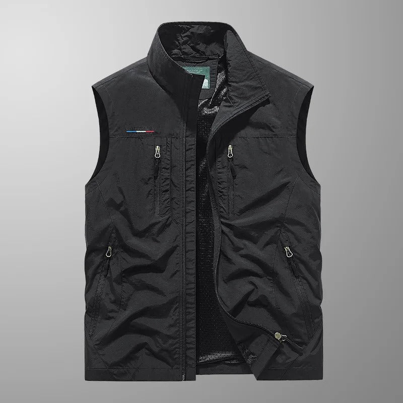 Hermann™ – Breathable Cargo Vest with Multiple Pockets
