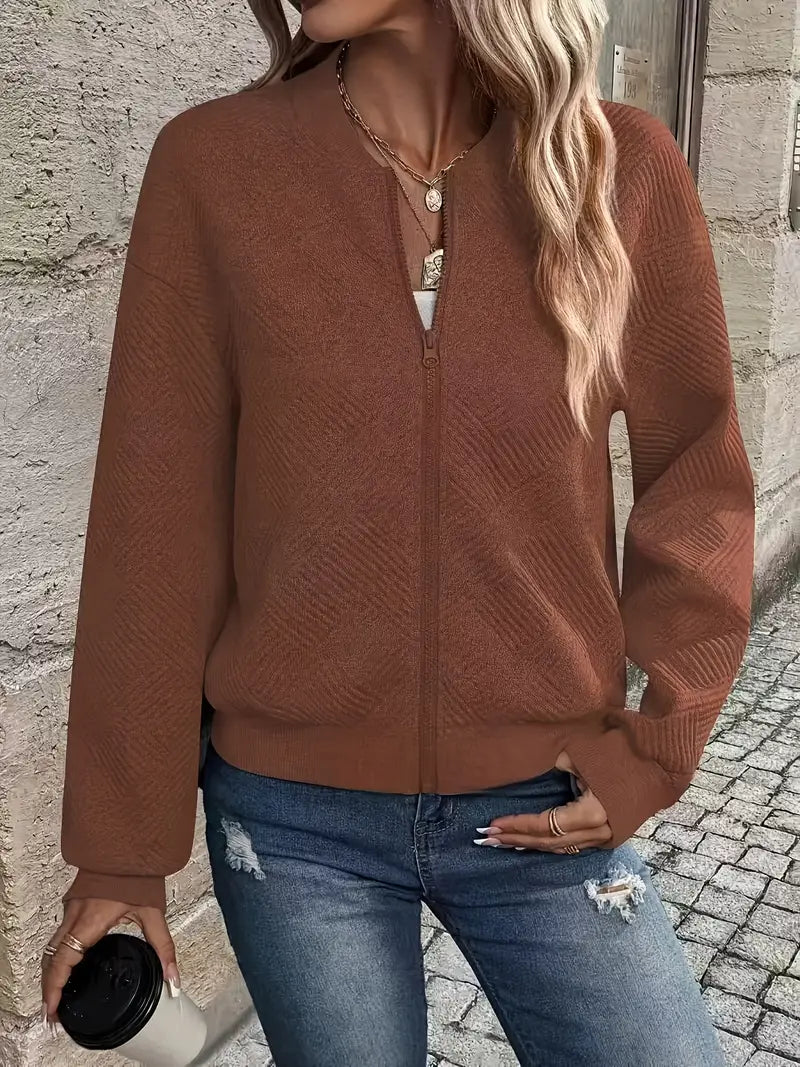 LIVIA | Spring Jacket with Zipper