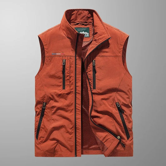 Hermann™ – Breathable Cargo Vest with Multiple Pockets