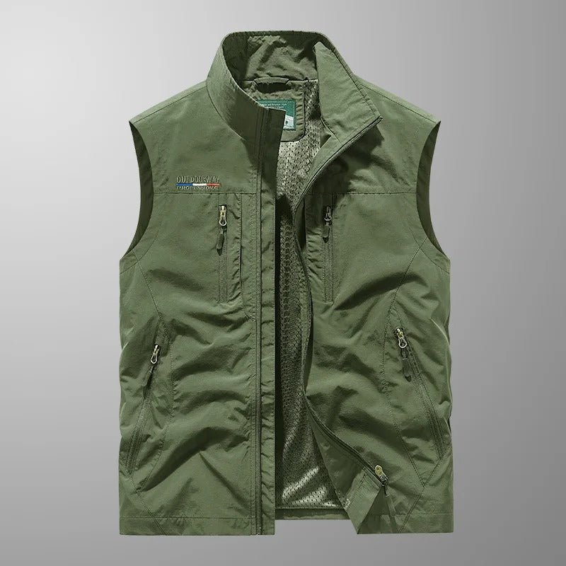 Hermann™ – Breathable Cargo Vest with Multiple Pockets