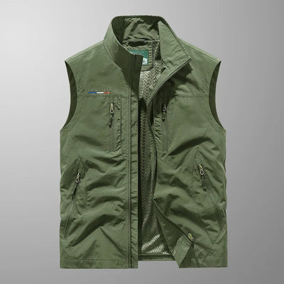 Hermann™ – Breathable Cargo Vest with Multiple Pockets