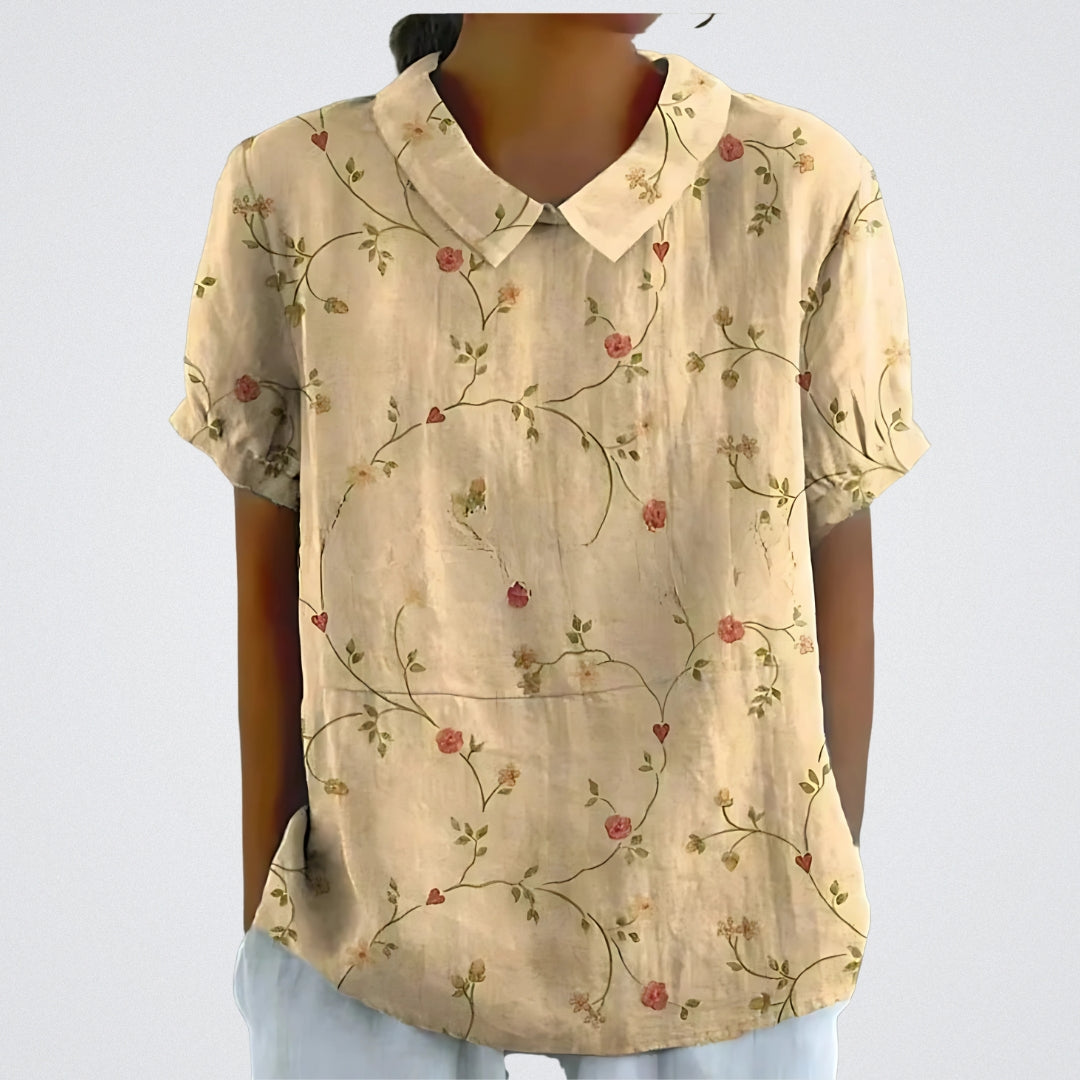 LINA | Floral Blouse