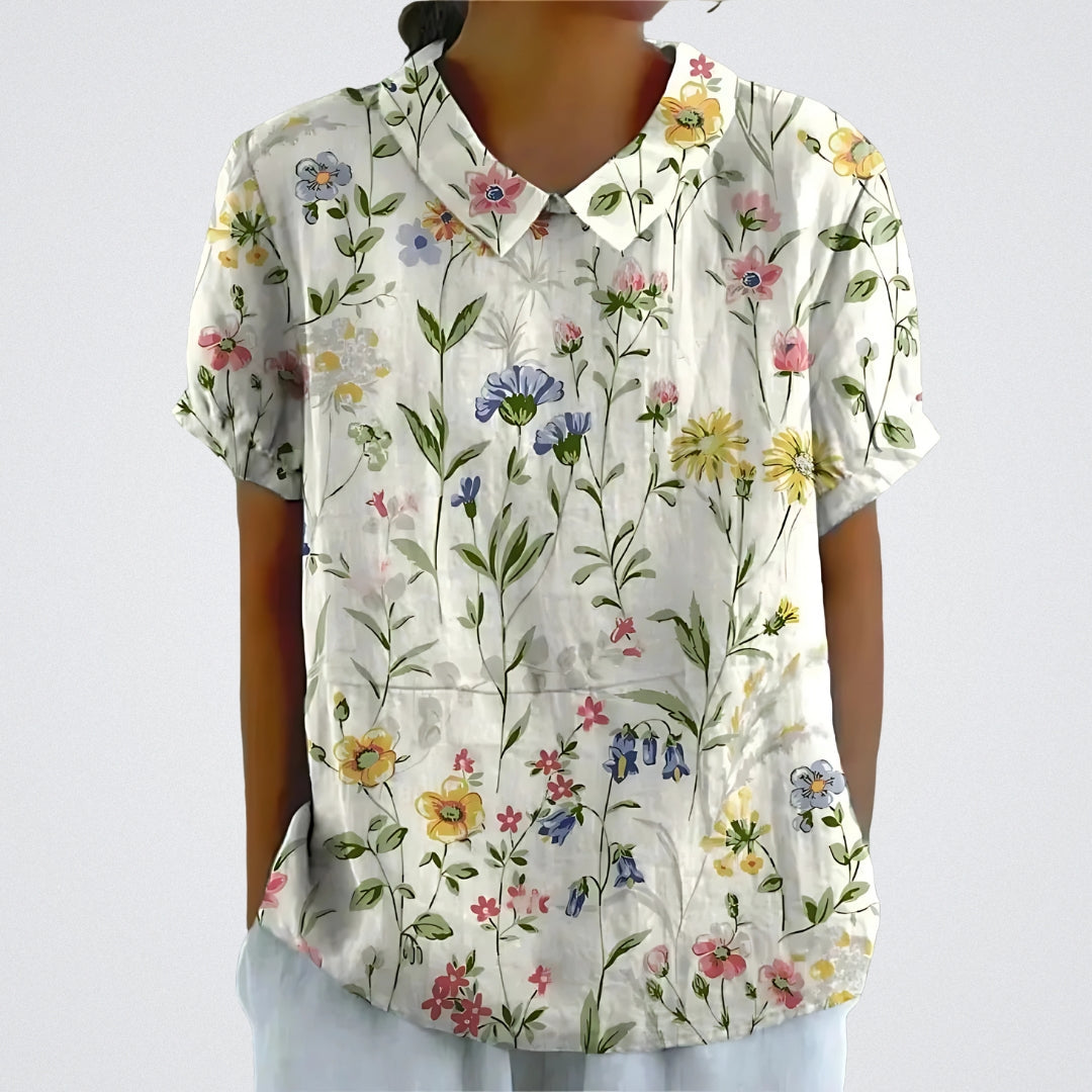LINA | Floral Blouse
