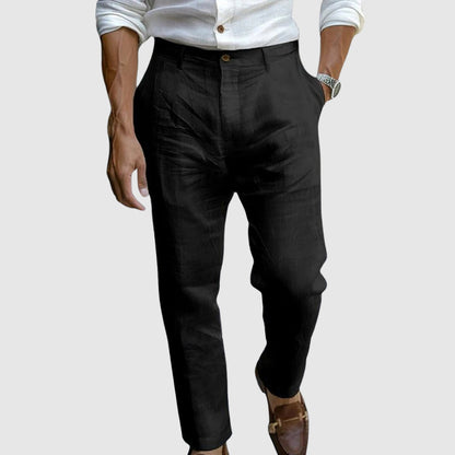Saint-Tropez Stylish Linen Trousers