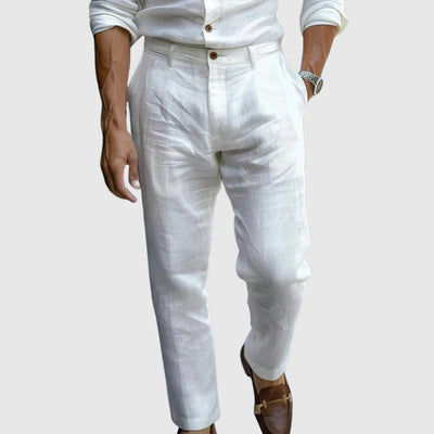 Saint-Tropez Stylish Linen Trousers