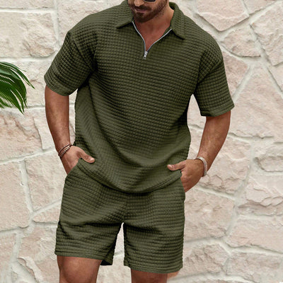 Albert - Waffle Knit Loungewear Set