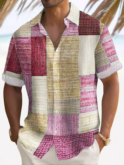 Aaron | Lightweight Patchwork Shirt