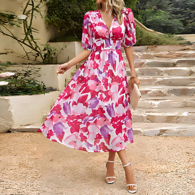 Liselotte – Floral Print Maxidress