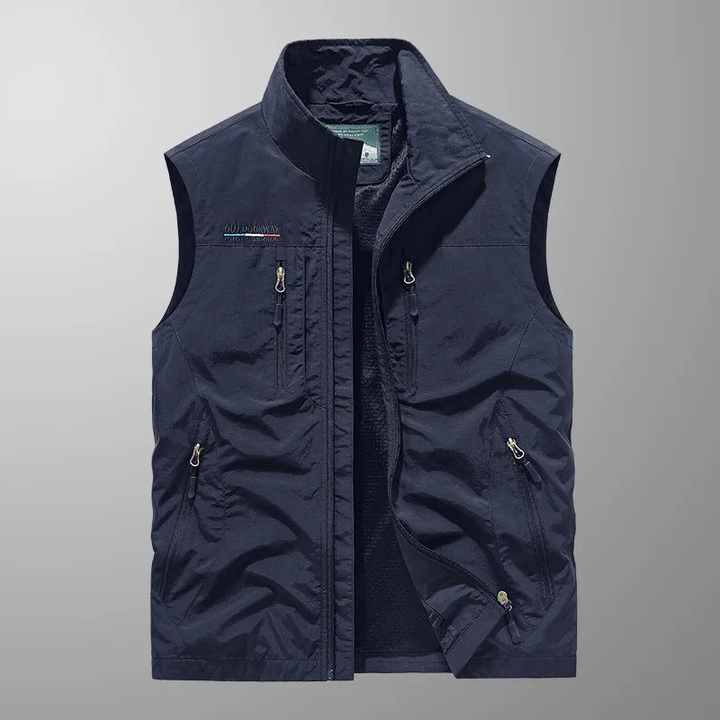 Hermann™ – Breathable Cargo Vest with Multiple Pockets