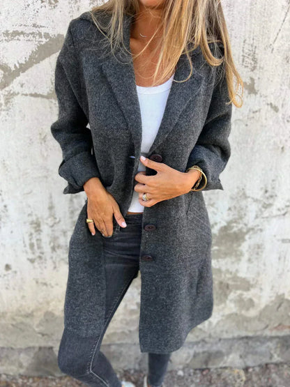 Bella – Buttoned Blazer Jacket
