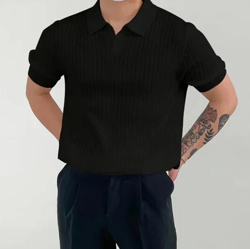 Florence | Ribbed Cotton Polo